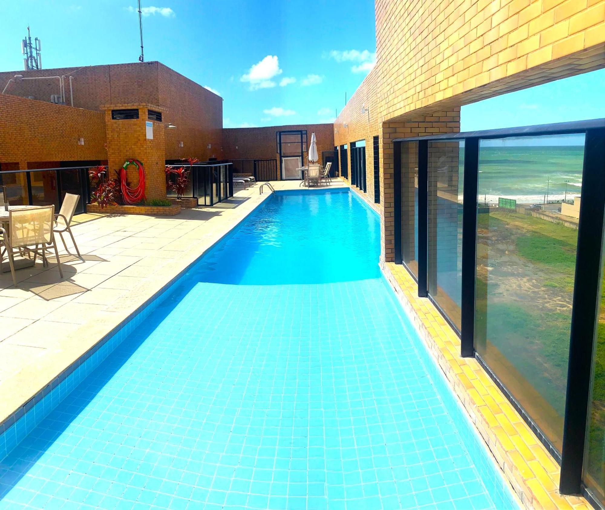 Apartamento 50M Praia- Piscina - Vista Mar - Academia - Maceió Екстериор снимка