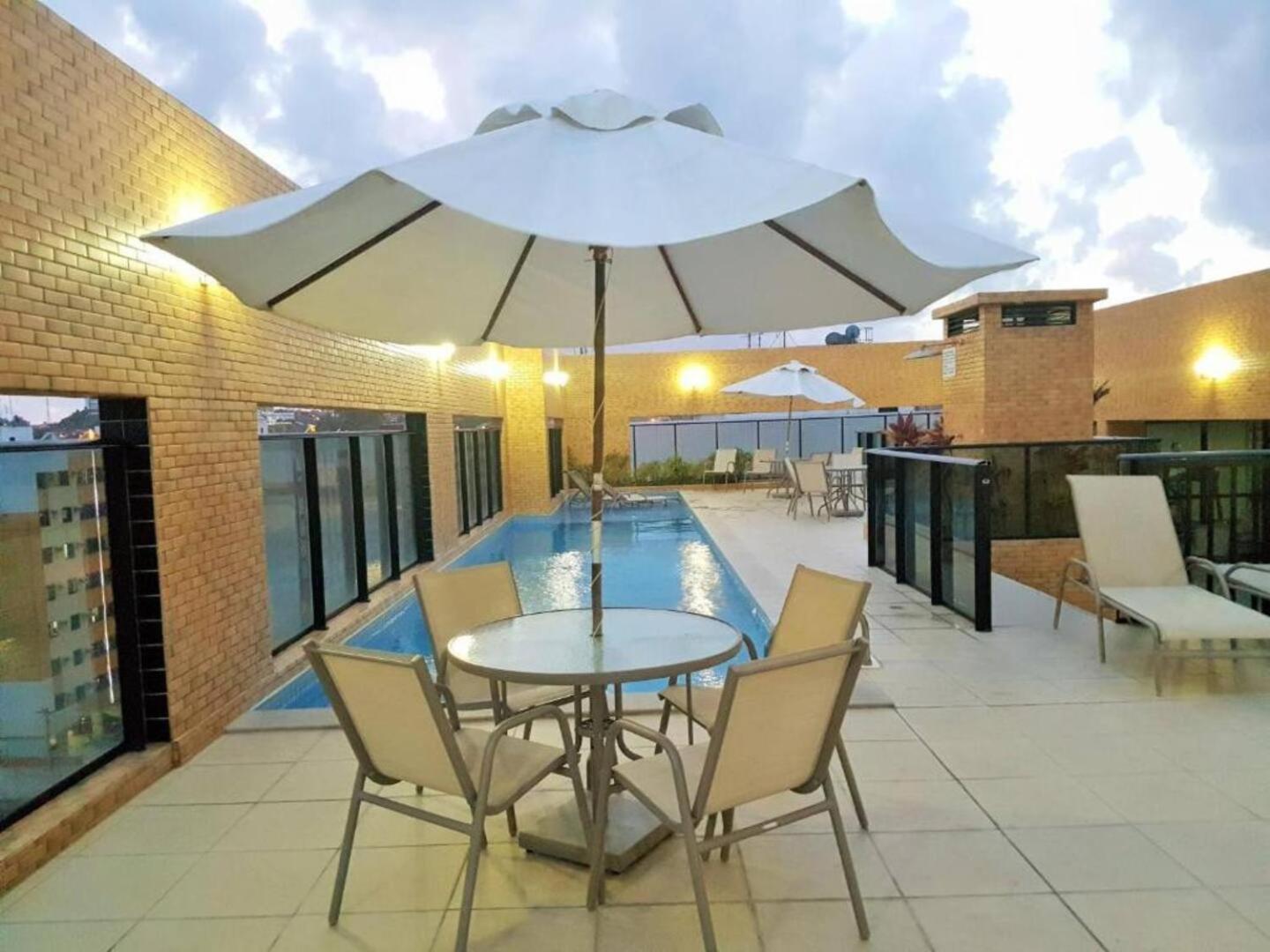 Apartamento 50M Praia- Piscina - Vista Mar - Academia - Maceió Екстериор снимка